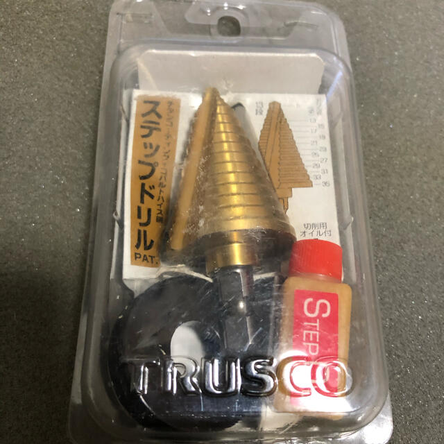 あなたにおすすめの商品 2枚刃 ステップドリル TRUSCO チタンコーティング 5～35mm 13段 工具+メンテナンス