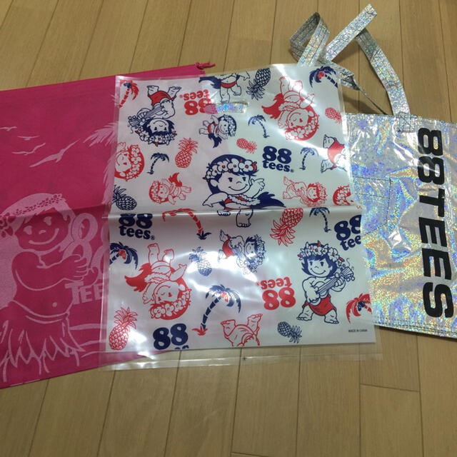 88TEES(エイティーエイティーズ)の88tees☆バック、巾着 3点 レディースのバッグ(エコバッグ)の商品写真