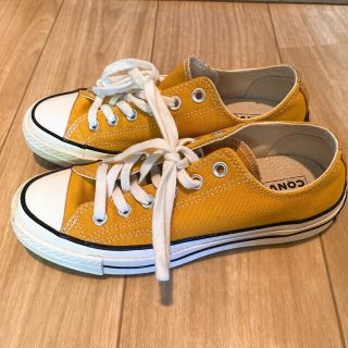 コンバース(CONVERSE)のゆり様専用　converse CHUCK TAYLOR イエロー　24cm(スニーカー)