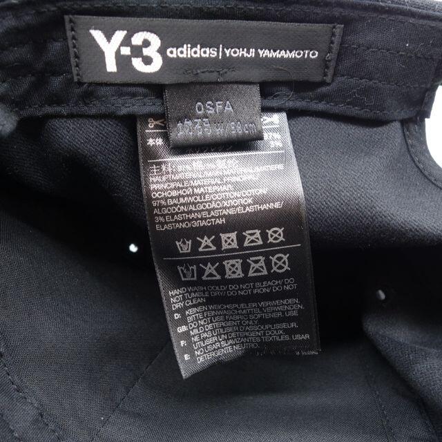 Y-3(ワイスリー)のY-3 20ss LOGO CAP FQ6974 ワイスリー ロゴ 刺繍 大名 メンズの帽子(キャップ)の商品写真