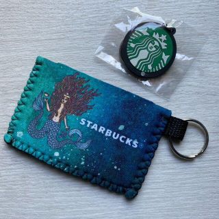 スターバックスコーヒー(Starbucks Coffee)のスタバ Starbucks キーホルダーとカードケースセット(その他)