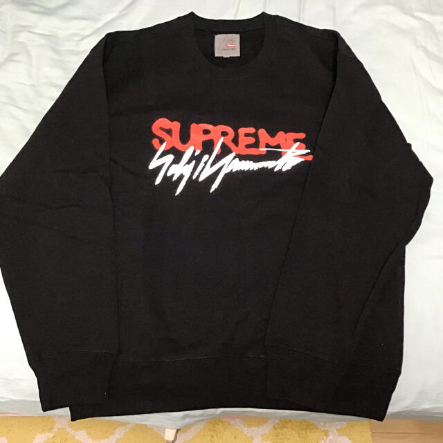 Supreme Yohji Yamamoto Crewneck Ｌ Black