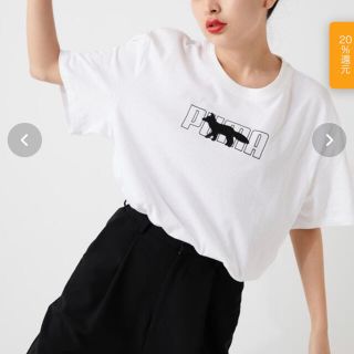 メゾンキツネ(MAISON KITSUNE')のPUMA×MAISONKITSUNE (Tシャツ(半袖/袖なし))