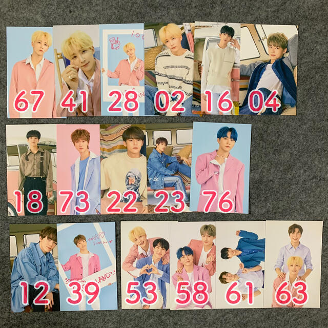 SEVENTEEN(セブンティーン)のSEVENTEEN 2019 CARAT LAND カラットランド トレカ エンタメ/ホビーのタレントグッズ(アイドルグッズ)の商品写真