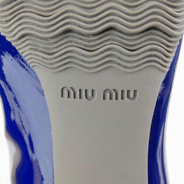 miumiu(ミュウミュウ)のミュウミュウ MIU MIU レインブーツ23.5cm レディースの靴/シューズ(ブーツ)の商品写真