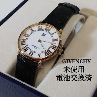 ジバンシィ(GIVENCHY)の未使用　電池新品　ジバンシー　クォーツ　メンズ　腕時計　PJ08(腕時計(アナログ))