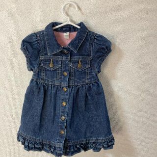 ベビーギャップ(babyGAP)の70 ベビーギャップ デニム ワンピース(ワンピース)