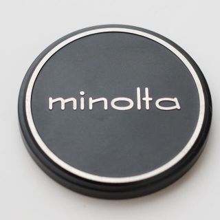 コニカミノルタ(KONICA MINOLTA)のミノルタ Minolta メタルレンズキャップ(レンズ(単焦点))