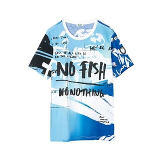 ケンゾー(KENZO)のKENZO × ブルーマリーン財団「NO FISH NO NOTHING」(Tシャツ/カットソー(半袖/袖なし))