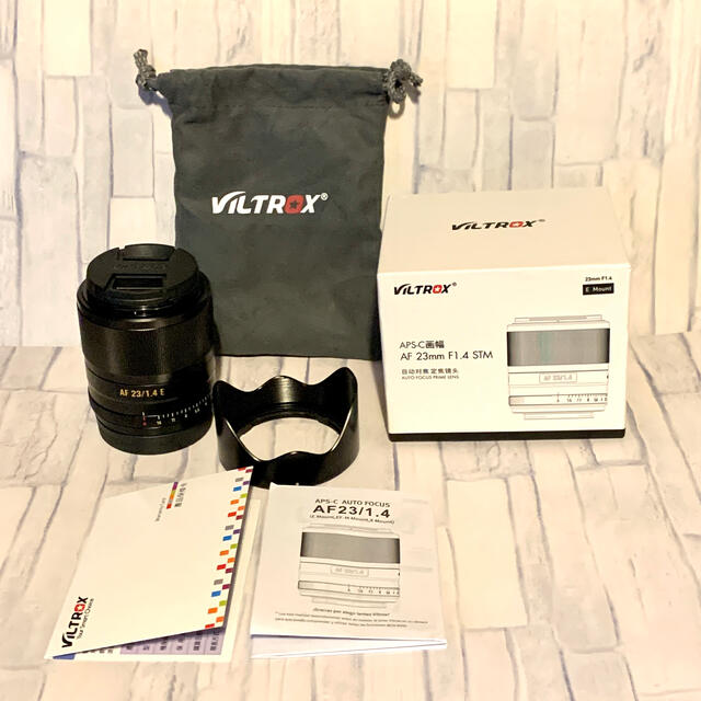 VILTROX AF 23mm F1.4 STM eマウント　単焦点レンズビルトレックス