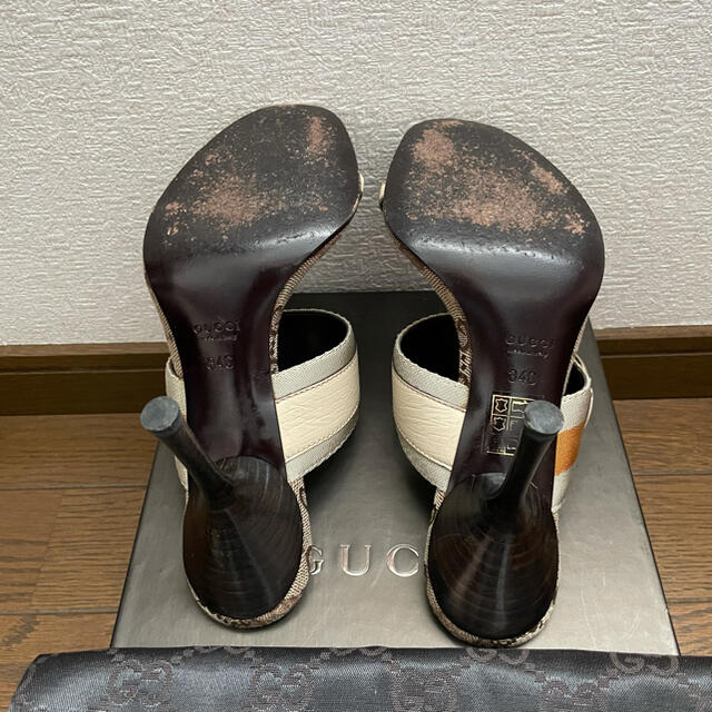 Gucci(グッチ)の【GUCCI】グッチロゴサンダル レディースの靴/シューズ(サンダル)の商品写真