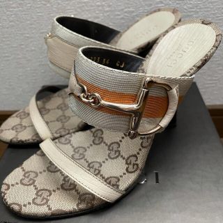 グッチ(Gucci)の【GUCCI】グッチロゴサンダル(サンダル)