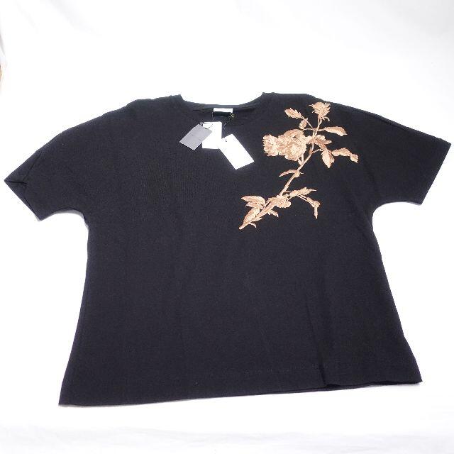 ■DRIES VAN NOTEN　Tシャツ　ブラック　レディース　XS