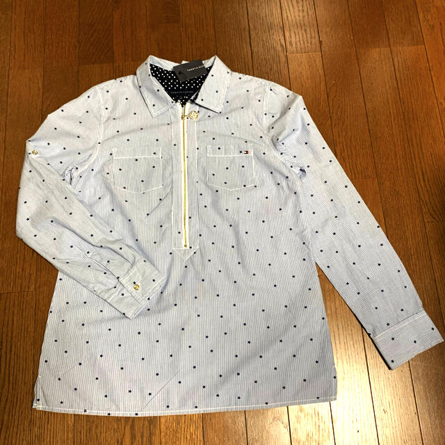 TOMMY HILFIGER(トミーヒルフィガー)のTOMMY HILFIGER  レディース　シャツ　未使用 レディースのトップス(シャツ/ブラウス(長袖/七分))の商品写真