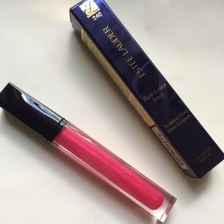 エスティローダー(Estee Lauder)のエスティローダー 新品グロス ピンク(リップグロス)