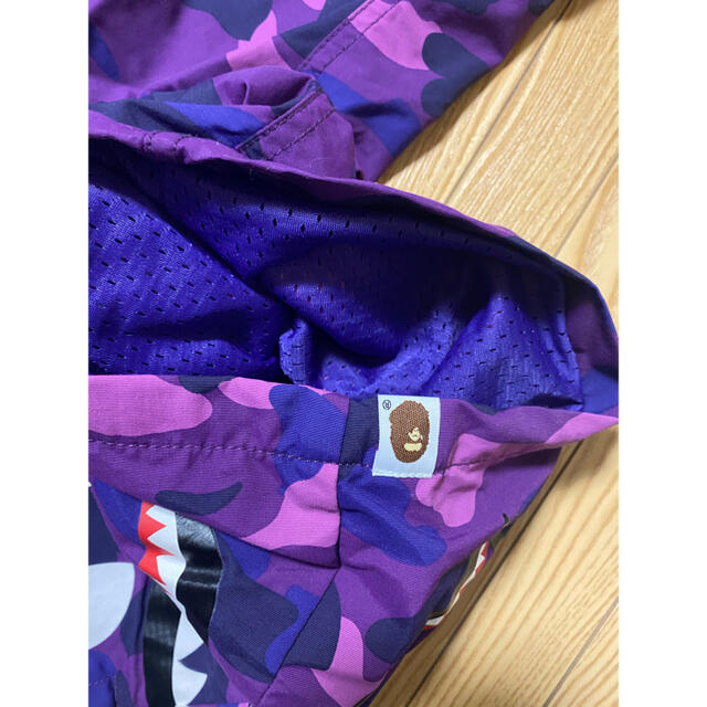 A 激レア sサイズ シャークパン 紫 カモフラの通販 by @｜アベイシングエイプならラクマ BATHING APE - A BATHING APE 大特価新品