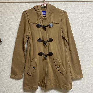 バーバリーブルーレーベル(BURBERRY BLUE LABEL)の最終お値引き✨ブルーレーベルダッフルコート サイズ38 M -ジップアップ(パーカー)