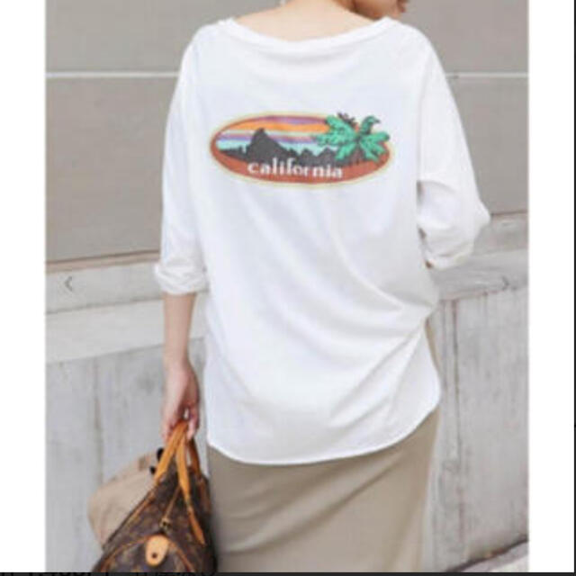 DEUXIEME CLASSE(ドゥーズィエムクラス)のアパルトモン☆ラグランバック Tシャツ メンズのトップス(Tシャツ/カットソー(七分/長袖))の商品写真