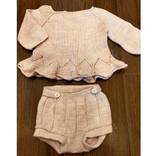 キャラメルベビー&チャイルド(Caramel baby&child )の即完売 misha&puff ミーシャアンドパフ セットアップ(ニット/セーター)