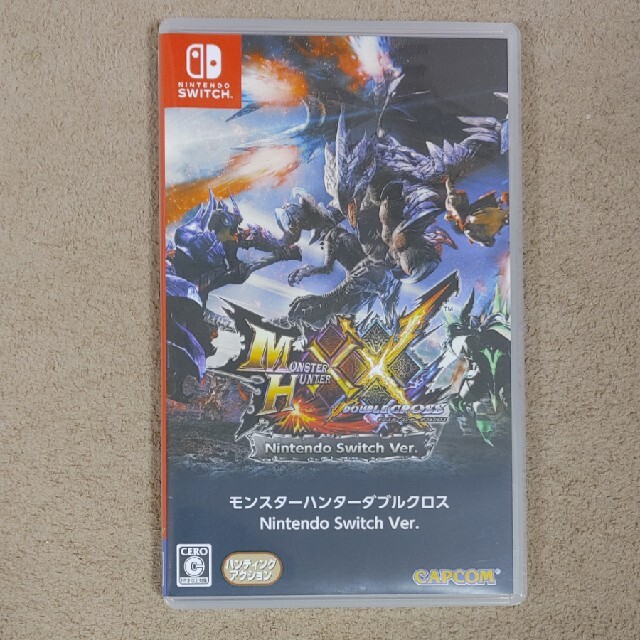 CAPCOM(カプコン)のモンスターハンターダブルクロス　Switch エンタメ/ホビーのゲームソフト/ゲーム機本体(家庭用ゲームソフト)の商品写真