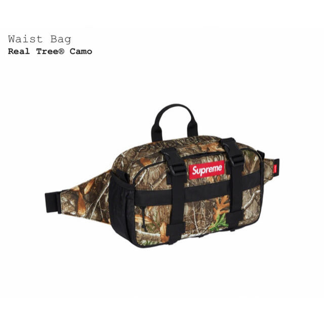 新品 国内正規品 19aw Supreme Waist Bag CAMO カモ