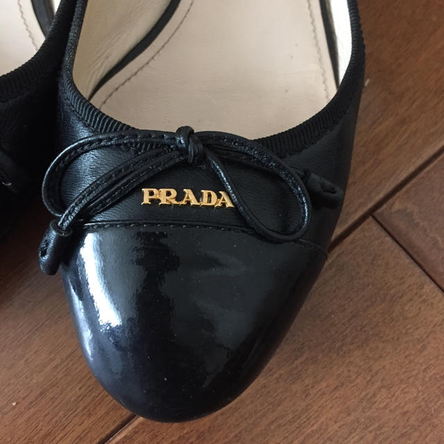 PRADA(プラダ)のプラダ フラットシューズ レディースの靴/シューズ(バレエシューズ)の商品写真