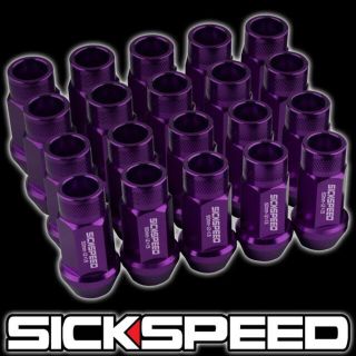 シックスピード　ホイールナット　P1.5　パープル　紫　50ｍｍ　USDM(汎用パーツ)