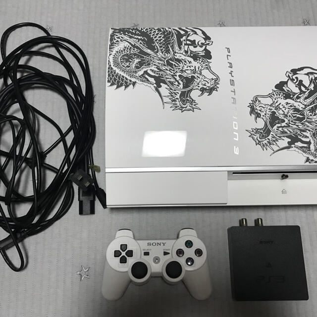 PS3 80GB 本体　コントローラー3個付き　torne