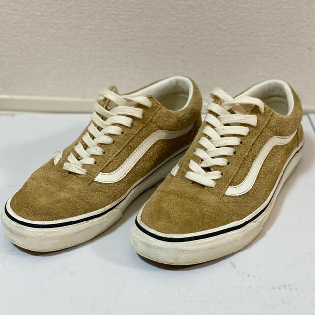 VANS oldschool ベージュ　スウェード　25.5cm