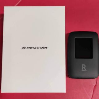 ラクテン(Rakuten)の新品 SIMフリー Rakuten WiFi Pocket ブラック(その他)