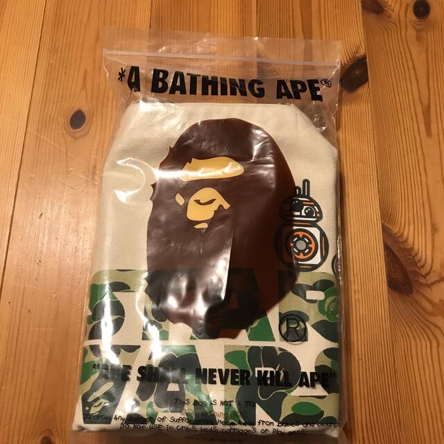 A BATHING APE(アベイシングエイプ)のエイプ×スターウォーズ　トートバッグ レディースのバッグ(トートバッグ)の商品写真