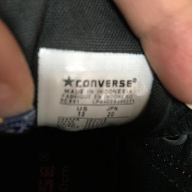 CONVERSE(コンバース)のコンバースハイカット 20センチ キッズ/ベビー/マタニティのキッズ靴/シューズ(15cm~)(スニーカー)の商品写真