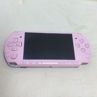 プレイステーションポータブル(PlayStation Portable)のpsp3000 本体 ピンク(携帯用ゲーム機本体)