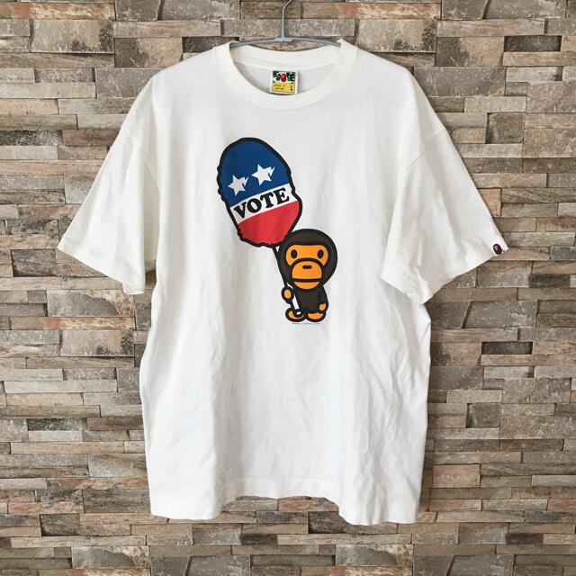 A BATHING APE(アベイシングエイプ)のtoshi様専用　アベイシングエイプ　レア品　TシャツLサイズ メンズのトップス(Tシャツ/カットソー(半袖/袖なし))の商品写真