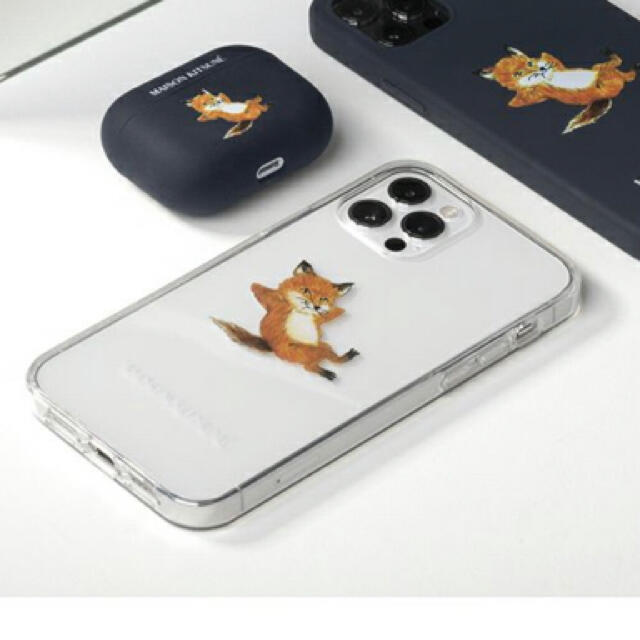 MAISONKITSUNE新品 メゾンキツネ iphone12  ケース airpods アイフォン