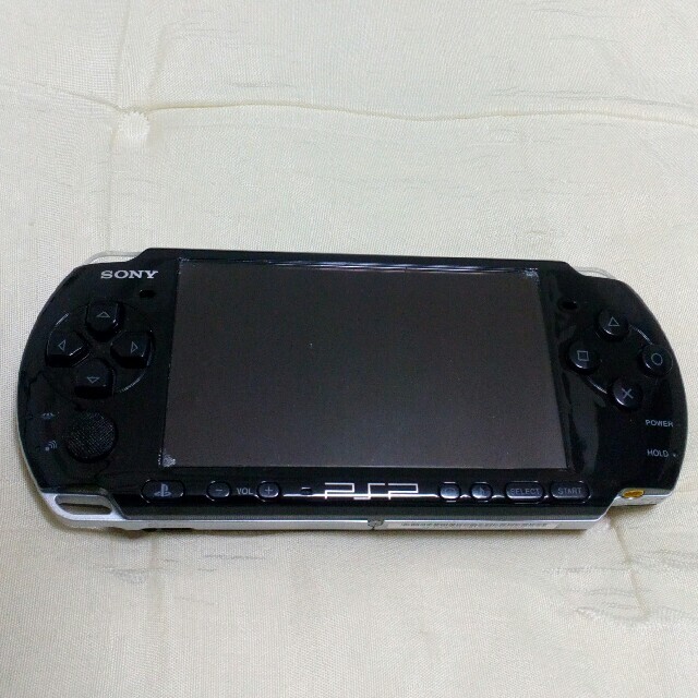 PlayStation Portable(プレイステーションポータブル)のpsp 3000 本体 ブラック エンタメ/ホビーのゲームソフト/ゲーム機本体(携帯用ゲーム機本体)の商品写真