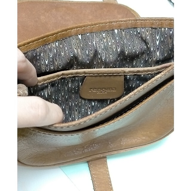 RENOMA(レノマ)のrenoma ショルダーバッグ Used 肩掛け鞄 革 レザー レディースのバッグ(ショルダーバッグ)の商品写真