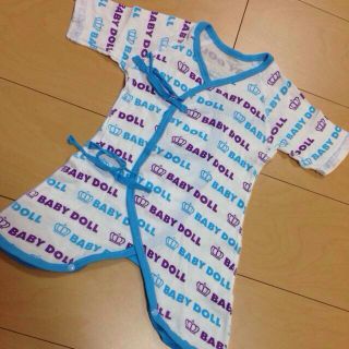 ベビードール(BABYDOLL)のBABYDOLLコンビ肌着☆美品＊値下げ(ロンパース)