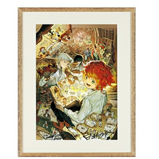 返品送料無料】 いと様専用 約束のネバーランド展 複製原画 キー