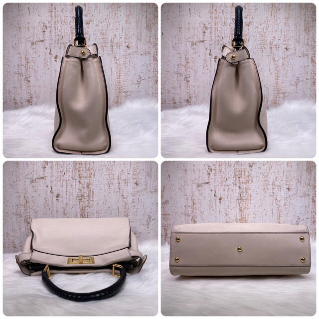 ✨美品✨レア✨FENDI フェンディ ピーカブー パイソン モンスター 2way