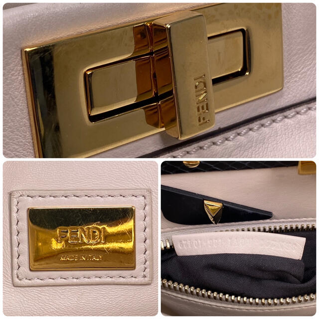 ✨美品✨レア✨FENDI フェンディ ピーカブー パイソン モンスター 2way