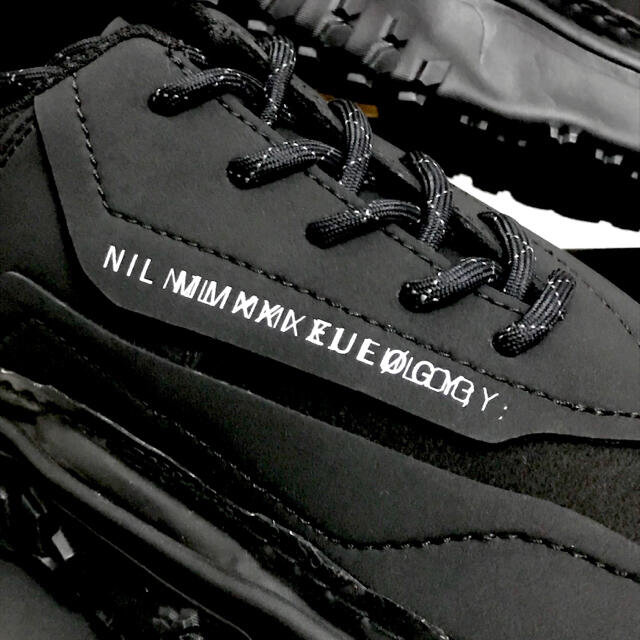 JULIUS(ユリウス)の4月末まで JULIUS ニルズ  オーバーソールスニーカーBK×WH サイズ2 メンズの靴/シューズ(スニーカー)の商品写真