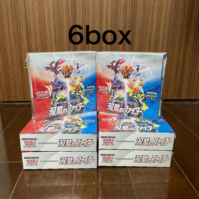 ポケモン　双璧のファイター　6box 新品