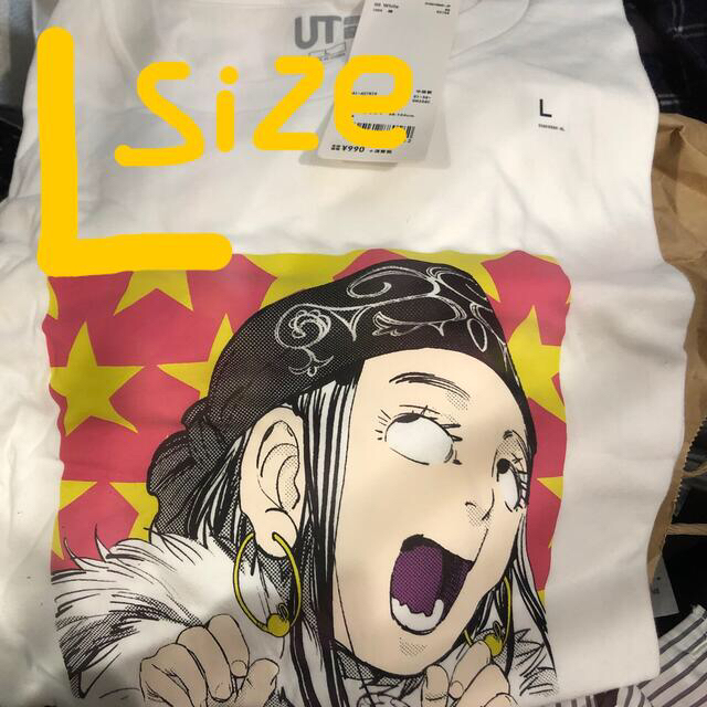 UNIQLO(ユニクロ)のゴールデンカムイ ユニクロ アシリパ UT Ｌsize メンズのトップス(Tシャツ/カットソー(半袖/袖なし))の商品写真