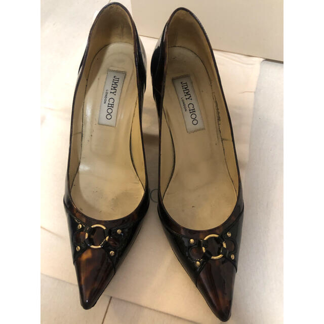 JIMMY CHOO エナメル パンプス 37 通販 サイト 7840円引き www.gold ...