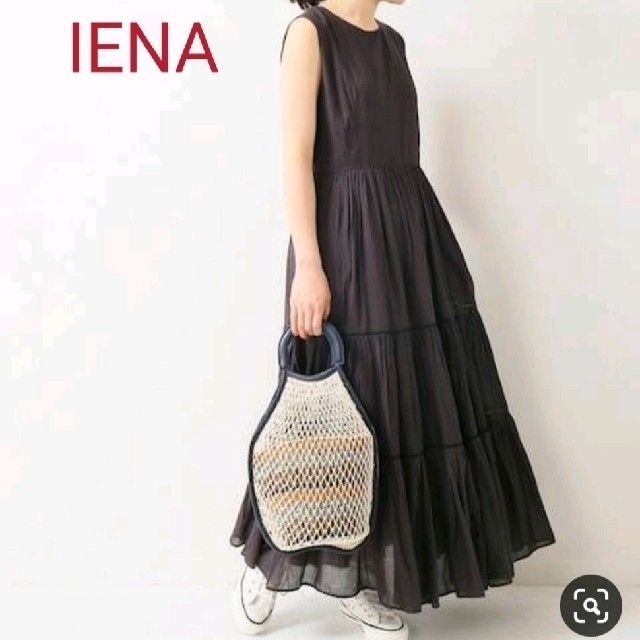 IENA  ワンピース IENA コットンボイルノースリーブ ワンピース