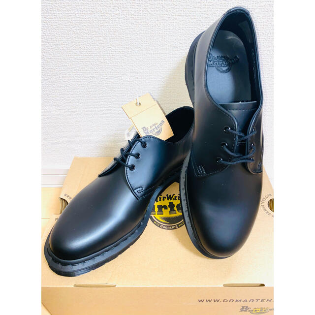 Dr.Martens(ドクターマーチン)のドクターマーチン MONO モノ 3ホール 1461 ブラック 黒 27 UK8 メンズの靴/シューズ(ブーツ)の商品写真