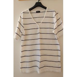 コムサイズム(COMME CA ISM)のVネック　カットソー　メンズ　コムサイズム(Tシャツ/カットソー(半袖/袖なし))