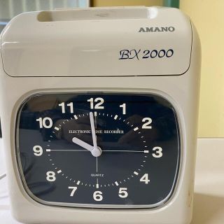 専用です❗️美品アマノ電子タイムレコーダー BX2000(オフィス用品一般)