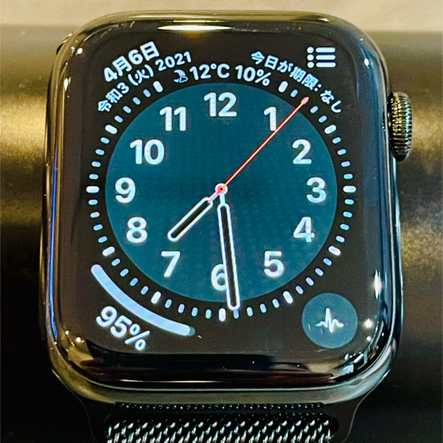 Apple Watch4 GPS+セルラー ミラネーゼループ ブラック
